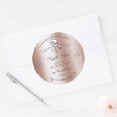 Roos Gold Product Labels Silver  Hearts Logo (Envelop)