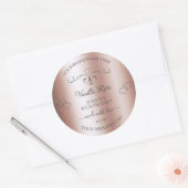 Roos Gold Product Labels Zilver Cute Hearts (Envelop)