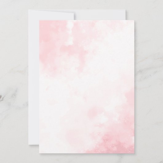 Roos Gold Quinceanera Miss Quince 15 Save The Date Kaart (Achterkant)