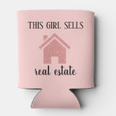 Roos Gold Real Estate Agent Blikjeskoeler (Achterkant)