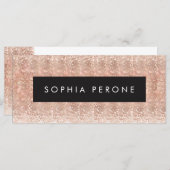 Roos Gold Salon Sequin Cadeaubon (Voorkant / Achterkant)