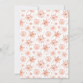 Roos Gold Snowflakes Wisdom Kaart (Achterkant)