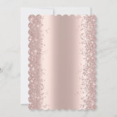 Roos Gold Sparkle Diamonds 70e verjaardag Kaart (Achterkant)