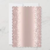 Roos Gold Sparkle Diamonds Sweet 16 Kaart (Achterkant)