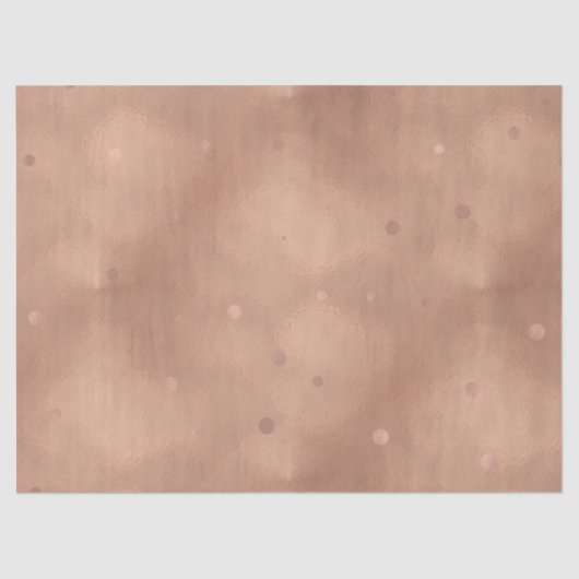 Roos Gold Sparkle Tissuepapier (Voorkant)