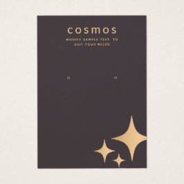 Roos Gold Stars Veroorbare Logo toevoegen Kaart