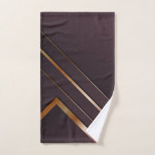 Roos Gold Stripes Bath-handdoekset Bad Handdoek (Handdoek)