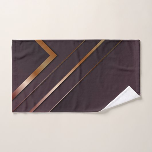 Roos Gold Stripes Bath-handdoekset Bad Handdoek (Handdoek)