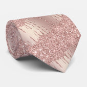 Roos Gold Stropdas (Opgerold)