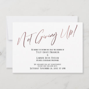 Roos Gold Typografie geeft niet op! Weddenvertragi Kaart