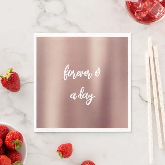 Roos Gold Vrijgezellenfeest Servet (Insitu)