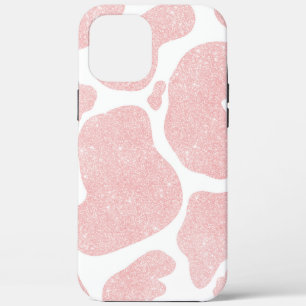 Roos Gold white Large Cow Spots Animal Print iPhone 12 Pro Max Hoesje