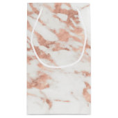 Roos Gold White Marble Hartelijk dank Klein Cadeauzakje (Achterkant)