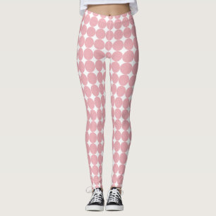 Roos Gold White Modern Trendy Elegant Sjabloon Leggings