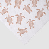 Roos Gold White Zee Turks Tissuepapier (Detail)