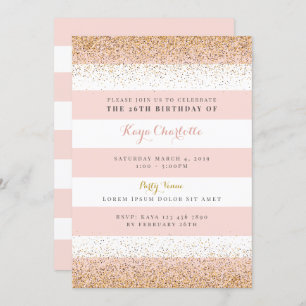 Roos Gold Women - uitnodiging