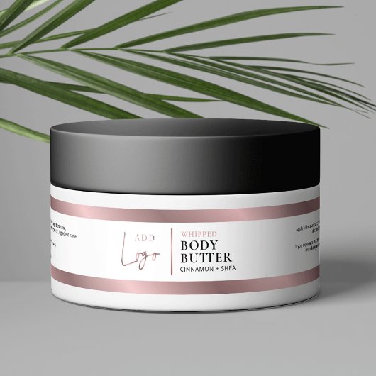 Roos Goud 4 OZ 120ml Kosmetische Potje Productlabe