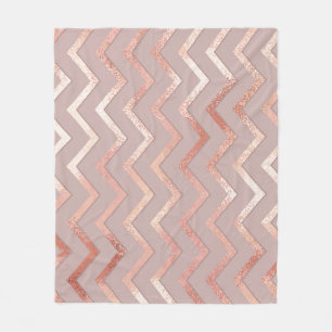 Roos goud: elegant patroon. fleece deken