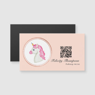 Roos Goud en Blush Roze Haar Stylist QR Code