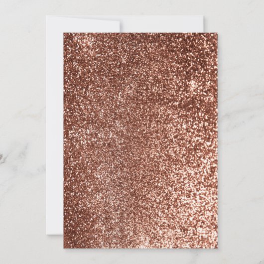 Roos Goud en Witte Pompoenen Rustieke Herfst Bruil Kaart (Achterkant)