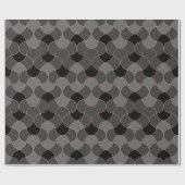 Roos Goud en Zwart Cadeaupapier (Vlak)