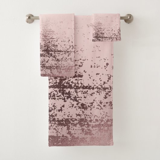 Roos goud Luxe design Bad Handdoek (Insitu)