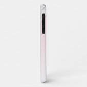 Roos Goud Marmer en Roze Kleurblok Gepersonaliseer Case-Mate iPhone Case (Achterkant/links)