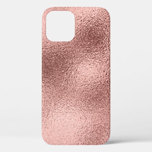 Roos Goud Metallic:  glans. Case-Mate iPhone Case (Achterkant)