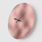 Roos Goud Metallic:  glans. Grote Klok (Hoek)