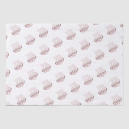 Roos goud metallisch uitzien Valentijn hart liefde Tissuepapier