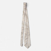 roos gouden anananassegels van koper stropdas (Achterkant)