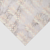 roos gouden anananassegels van koper tissuepapier (Detail)