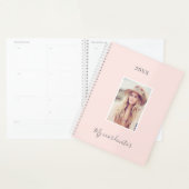 Roos gouden blush foto afspraken planner (Display)