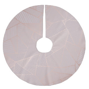 Roos gouden decoratieve achtergrond, elegant. kerstboom rok