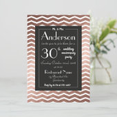 Roos gouden elegante kerkiek bij bruiloft kaart (Staand voorkant)