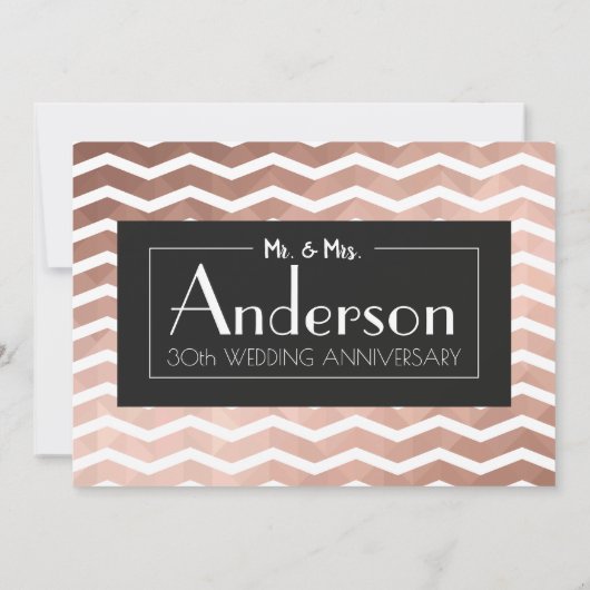 Roos gouden elegante kerkiek bij bruiloft kaart (Achterkant)