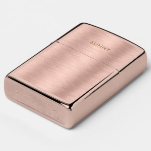 Roos-gouden Faux Metallic Textuur