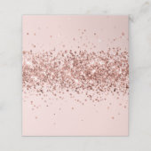 Roos gouden glitter blush (Buitenkant ongevouwen)