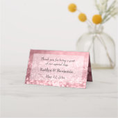 Roos Gouden Glitter Bokeh & Typografie v2 (Achterkant)