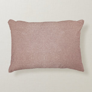 Roos Gouden Glitter Metallic Girly Sparkly Accent Kussen