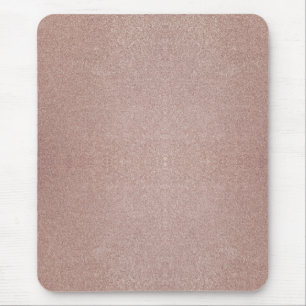 Roos Gouden Glitter Metallic Girly Sparkly Muismat