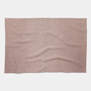 Roos Gouden Glitter Metallic  Girly Sparkly Theedoek