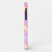 Roos Gouden Glitter Stijlvolle Regenboog Girly Cus Case-Mate iPhone Case (Achterkant/links)
