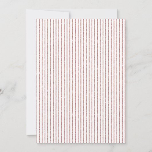 Roos gouden harten tentemschrijfmachine bruiloft f save the date (Achterkant)