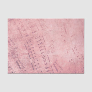 roos gouden muziekblad tissuepapier