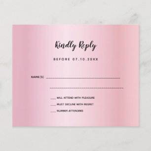 Roos gouden paarse boeg RSVP