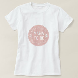 Roos gouden papel picado mama te worden Baby Girl  T-shirt