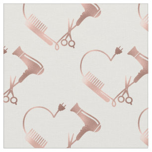 Roos Gouden Schaar Haarstylist Salon Hart Stof