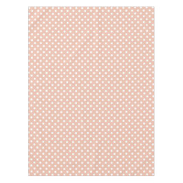Roos gouden/zwart-roze polka dots tablecloth tafelkleed