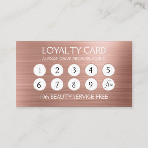 Roos goudfolie   Blush Pink Folie Loyalty Punch